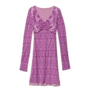Athleta Hot Creek Dress, Purple SIZE S